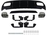 Diffusore Del Paraurti Posteriore E Terminali Di Scarico - Stile A45 Amg - Accessori Auto - Per Mercedes Classe A W176 (2012-2018)