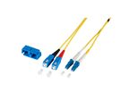 Efb O0360.1 Efb Duplex Jumper LC-SC 9/125, OS2, Lszh, Gelb, 2.0Mm, 1M