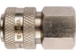 Yato YT-2395 Kupplung Und Anschluss FüR Pneumatische Maschine Nickel Stahl Innengewinde (Innen) 1/2" 1 StüCk"