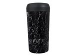 Root7 - Tazza Termica Per Caffè Da 360 Ml A Prova Di Perdite - Tazza Isolata Per Tè, Tazza Termica Per Caffè Da Portare Via, Rivestimento In Ceramica, Tazza Termica Per Caffè, Tazza Per Caffè - Tazza Termica In Marmo Nero