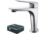 Miscelatore Per Lavabo, Verticale, Cromo, Bocca Fissa