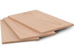 Metrie | Piastra In Legno Massiccio, 80 X 60 X 3 Mm, Faggio, 1 Pezzo