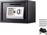 Cassaforte Elettronica Quorin - Cassetta Di Sicurezza Digitale Da 16L Per Casa, Ufficio E Hotel - Con 2 Chiavi Di Emergenza Per Denaro E Documenti