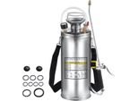 Onkruidsproeier - Spruzzatore A Zaino 8?L - Spruzzatore A Pressione Rvs - Spruzzatore A Pompa Manuale - Ergonomico - Ugello Regolabile