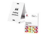 Carta Termica Da Stampa Phomemo, 210X297 Mm, Carta Termica Piegata Continua A4 Per M08F/M832/M833/M834, Carta Termica Multiuso Per Viaggi E Casa