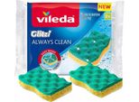Spazzolino In Viscosa Vileda Glitzi Always Clean, 2 Pezzi