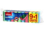Vileda Rainbow Tampone Abrasivo 10 Pz.