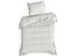 Eurofirany | Biancheria Da Letto Natalizia - 140 X 200 Cm - Set Da Letto - Bianco - Cotone - Fantasia Natalizia