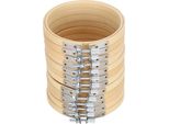 Cerchio Da Ricamo, Cerchio, Punto Croce, Anello, Cerchio In Legno, Color Crema, Strumenti Per Il Fai Da Te
