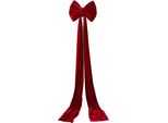 Fiocco Di Natale Extra Large Per La Porta D'ingresso, Fiocco Di Natale Da 2,2 M Per La Porta Del Portico, Decorazione Natalizia Per Interni Ed Esterni, Fiocco Per L'albero, Rosso Vino