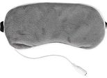 Maschera Per Gli Occhi Riscaldata, Usb Riscaldato Vapore Riutilizzabile Maschera Di Seta Dormire Occhi Secchi, Blefarite, Occhiaie Occhi Gonfi (Grigio)