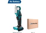 Forbici Elettriche - 80 W - Senza Batteria - Spessore Di Taglio 6 Mm - Basse Vibrazioni - Motore A Spazzole - Spina Ue - Arancione/Nero