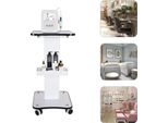 Carrello Da Salone/Barbiere In Abs - Salon Cart-249 - Carrello Con Ruote - Carrello Porta Attrezzi E Portaoggetti - Per Saloni Di Bellezza E Spa - Necessario Il Montaggio - Colore Avorio