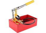 Pompa Per Prove Di Pressione Idrostatica - Idraulica Manuale - 25 Bar - Serbatoio Da 5 L - Ghisa - Tubo Flessibile 12 Mm × 1,8 M - 3,3 Kg