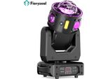 Luce Di Scena A Led - Testa Mobile Da 180W - DMX512/RDM - 19/25 Canali - Fascio Rgbw - Strobo Led - Laser Rgb - Suono/Auto/Master Slave - Blu