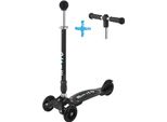 Micro Kickboard Compact Schwarz Scooter