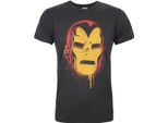 Junk Food - Maglietta "Face"" Da Uomo NS5529 (S) (Nero)"