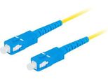 Lanberg Sm SC/UPC-SC/UPC Simplex Cavo Patch In Fibra Ottica 3,0Mm Lszh G657A1 5M Giallo