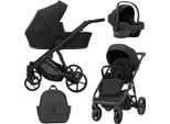 Passeggino Kunert Arizo 3In1 Nero - Passeggino Leggero
