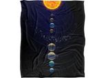 Reinders - Coperta Del Sistema Solare, Setosa, Supermorbida TV24595 (Taglia Unica) (Colorato)