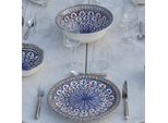 Set Di 6 Piatti Blu Bakir Da 28 Cm
