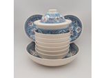 Set Di Couscous Marocchino Turchese - 8 Persone