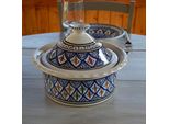 Cocotte Querouana Virgin Bleu - D 20 Cm