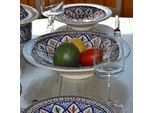 Plat Tebsi Bakir Bleu - P 33 Cm