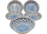 Set Di Couscous Turchese Bakir - 4 Persone