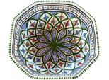 Bakir Piatto Ottagonale Vert - L 16 Cm