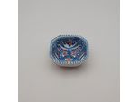 Piatto Marocchino Ottagonale Turchese Con Bordo - L 11 Cm