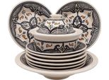 Set Di Couscous Nero Marocchino - 8 Persone