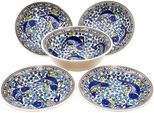 Set Di Couscous Al Pesce Azzurro, Piatti Fondi - 4 Persone