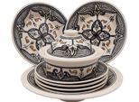 Set Di Couscous Nero Marocchino - 6 Persone