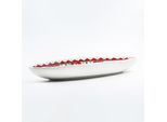 Piatto Ovale Nejma Rosso - L 40 Cm