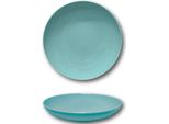 Piatto Fondo In Porcellana Blu - D 22 Cm - Siviglia