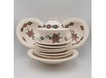 Set Di Couscous Tebsi Sahel Piatti Beige - 8 Persone