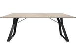 Casa Padrino Esstisch 200 x 100 x H. 76,5 cm - Luxus Esszimmermöbel