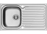Pyramis Amaltia 1B 1D Lavello In Acciaio Inox Da Incasso 107120512