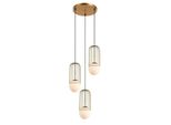 Italux Matty Lampadario Moderno In Oro MDM-3939/3 Gd