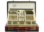 72 tlg Edelstahl Besteck Set für 12 Personen Tafelbesteck Essbesteck Cutlery Set