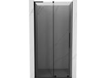 Mexen Velar L Porta Doccia Scorrevole 90 Cm, Grafite, Nero - 871-090-003-41-70