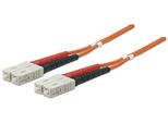 Intellinet Lwl Anschlusskabel Sc/Sc 2M Multimode OM2 Orange