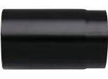 Save Fumisteria Plus NNO1202 Tubo Dritto Per Canna Fumaria 250 Mm Nero