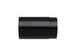 Save Fumisteria Plus NNO1302 Tubo Dritto Per Canna Fumaria 250 Mm Nero