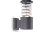 Applique Moderna Tronco Alluminio Antracite 1 Luce E27