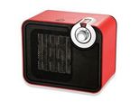 Dcg Eltronic SA9107 Riscaldatore Elettrico Per Ambienti Nero, Rosso 1500 W Radiatore