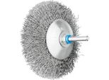Spazzola Conica Kbu Inox D.95Mm Spessore Del Filo 0,3Mm Va 10Mm 12000Min-¹ Pferd