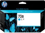Hp Cartuccia Inchiostro Ciano Designjet 728 - 130 Ml - Inchiostro Colorato - 130 Ml - 1 Pz
