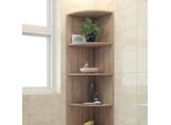 Vicco Libreria Angolare Da Terra Ecki, 40 X 180 Cm, Sonoma